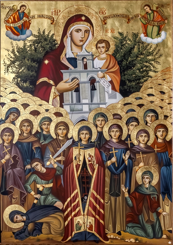 Νεομάρτυς Μελανθία Παληναής και των συν αυτή